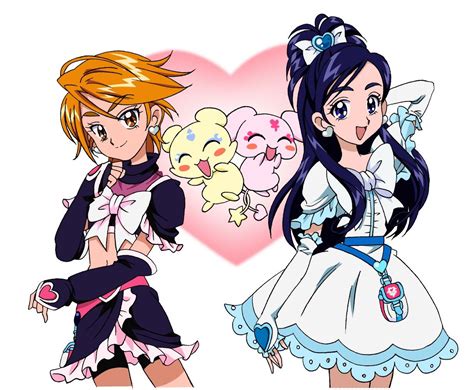 Futari Wa Pretty Cure Futari Wa Pretty Cure Max Heart Movie 2 Poster Poster By Fatsenshi