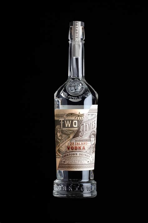 Two James Gin And Vodka On Behance