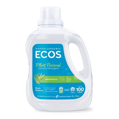 Eco Conscious Lemongrass Laundry Detergent Try Our Hypoallergenic