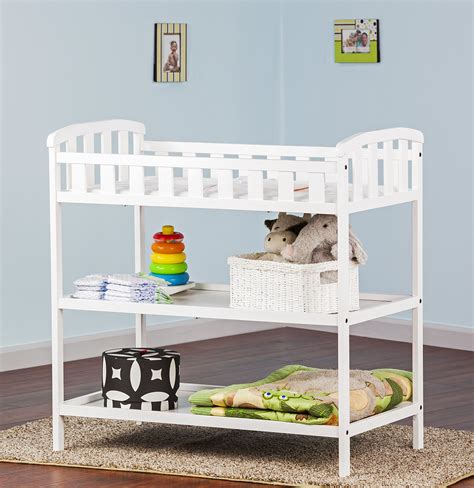 Dream On Me Emily Changing Table White Baby Baby Furniture Changing Tables