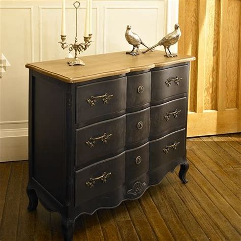 Perfect as a statement piece in any living space or bedroom. Black Chest of DrawersBlack Chest of Drawers This black ...