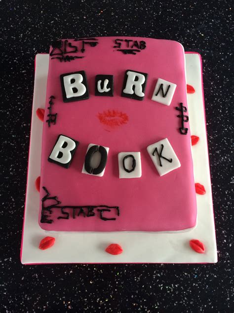Mean Girls Burn Book Inspired Birthday Cake Tortas