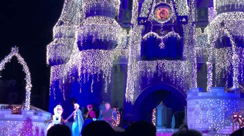 A Frozen Holiday Wish Magic Kingdom Walt Disney World December