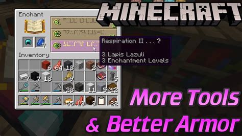 17 More Tools And Armor Upgrades Minecraft Community Server Youtube