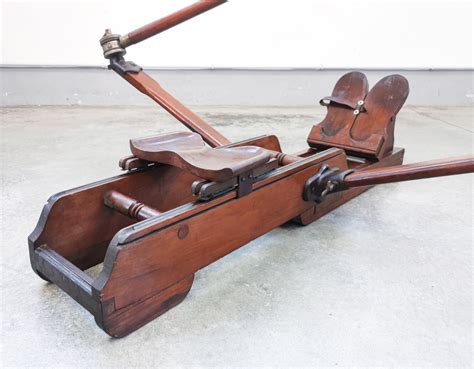 Vintage Beech Rowing Machine For Sale At Pamono