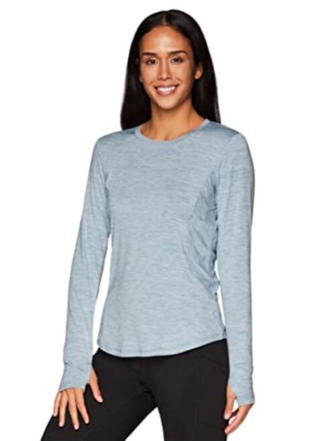 Buy RBX Active Women S Long Sleeve Super Soft Space Dye Workout Running