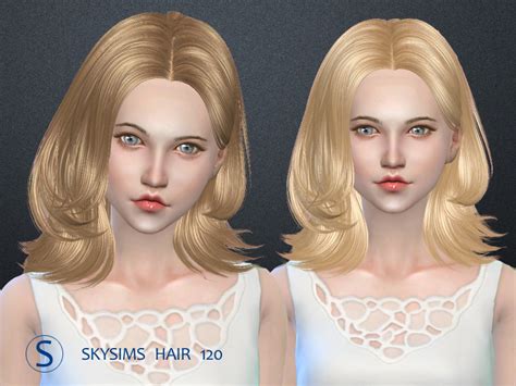 Sims 4 Hairs Butterflysims Hair 130 By Skysims