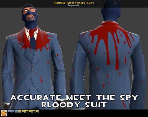 Accurate Meet The Spy Suits Team Fortress 2 Mods