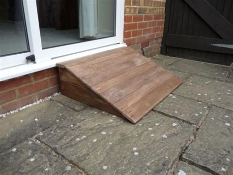 Add a beautiful monogram with the first letter of your last name to your front door, or make it look like beautiful butterflies are flying through your back door. Lovely practical ramps made for small dogs to negotiate ...
