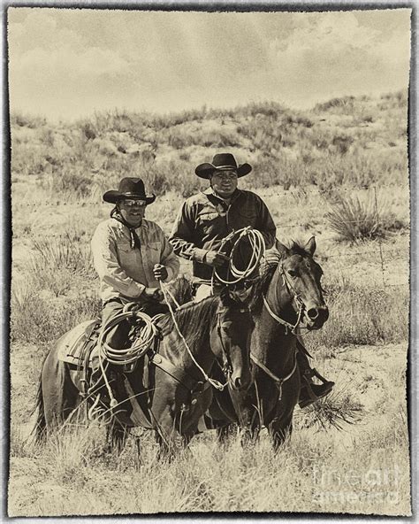 Navajo Cowboys Photograph By Priscilla Burgers Fine Art America