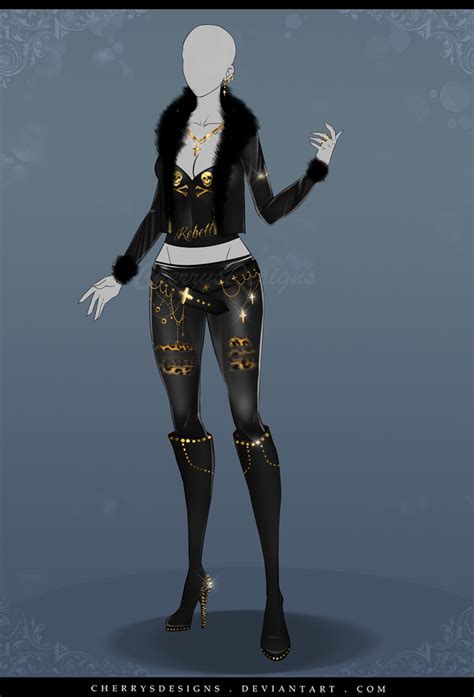 Closed Auction Adopt Outfit 619 By Cherrysdesigns Anime Outfits