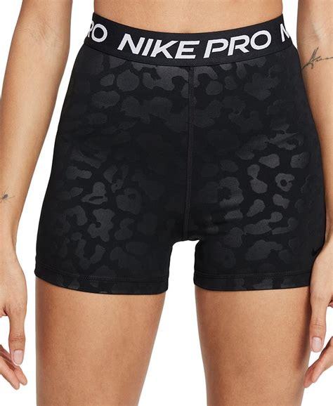 Nike Pro Dri Fit Womens High Waist Printed Shorts Macys