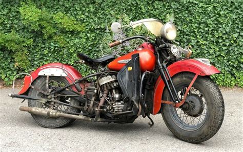 Fire Department Flathead 1945 Harley Davidson Wl Barn Finds