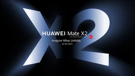 Huawei mate x2 android smartphone. Huge foldable screen and Leica cameras. International ...