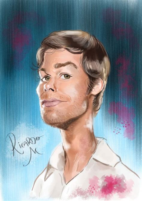 Dexter Morgan By Ricardown On DeviantArt Dexter Morgan Dexter Caricature