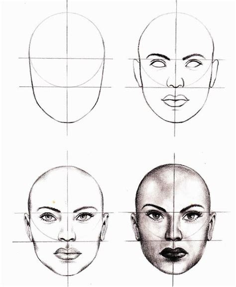 Como Dibujar Rostros O Caras Realista Para Principiantes