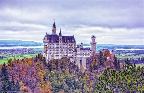 Download Wallpaper Neuschwanstein Castle Bavaria Germany