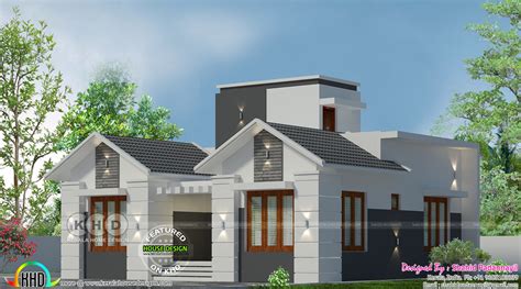 Best 1200 Square Feet Two Bedroom House Plan And Elevation Two Bedroom