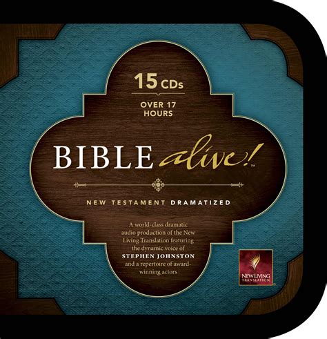 Nlt Bible Alive New Testament Audio Cd By Stephen Johnston At Eden