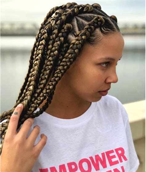 Amazing Triangle Box Braids We Cannot Get Over New Natural Hairstyles