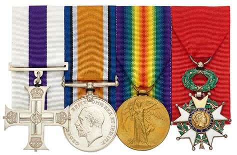 Ww1 8th Bn Royal Scots Fusiliers Military Cross Legion Dhonneur Group
