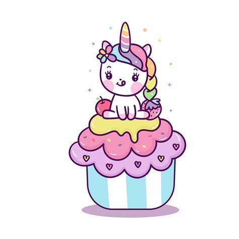 Kawaii Cute Food Drawings Unicorn