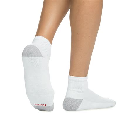 Hanes Mens Ankle Socks 10 Pack