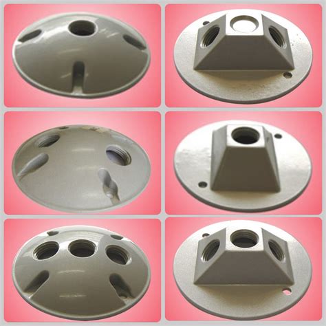 A wide variety of electrical conduit covers … 4" Round Aluminum Two Holes Conduit Outlet Box Cover ...