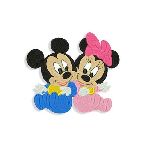 Mickey Mouse Twins Machine Embroidery Designs And Svg Files
