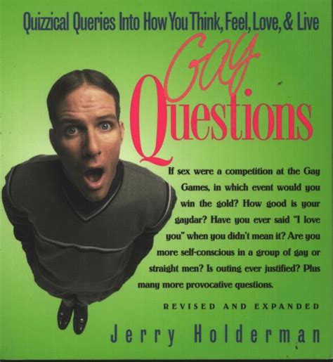 Gay Questions By Jerry Holderman Revised And 1997 Ebay
