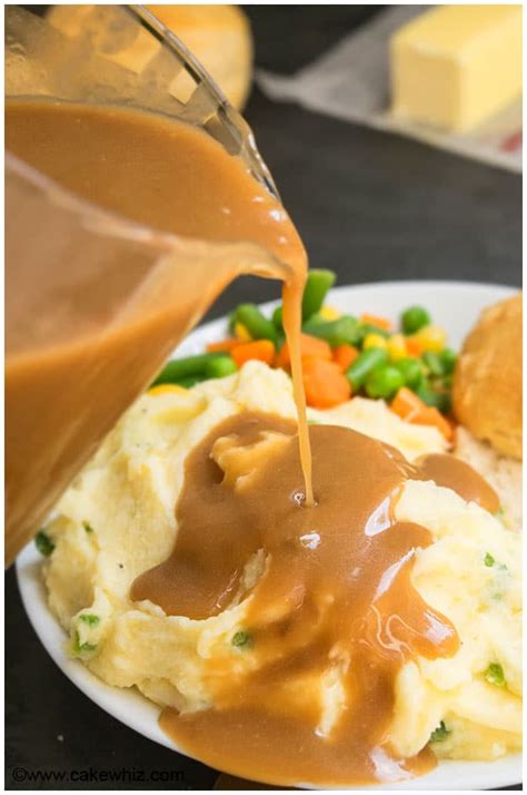 And what this butter flour, that combination, is called a roux. How to Make Homemade Gravy Recipe (Brown Gravy) - CakeWhiz