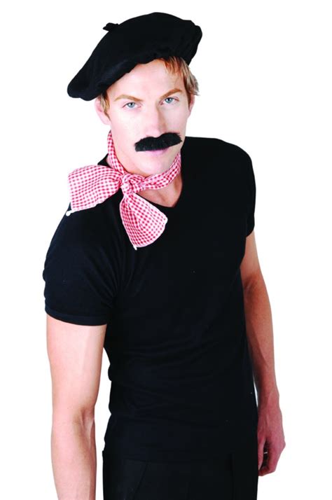 New French Man Fancy Dress Up Costume Accessory Set Ebay