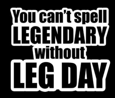 Friends Dont Let Friends Skip Leg Day British Columbia Personal Training Institute