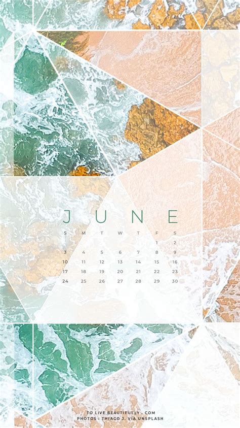Hello June Downloadable Calendar Freebie — Okay Miss Art Design
