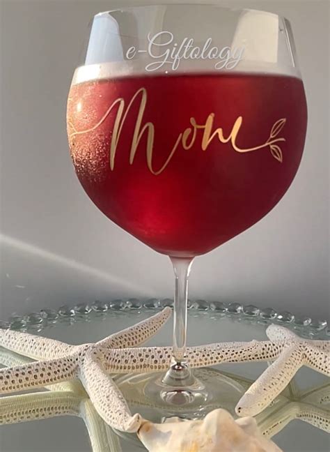 The Coolest Mom Extra Large Wine Glass Xl Cocktail Goblet Etsy