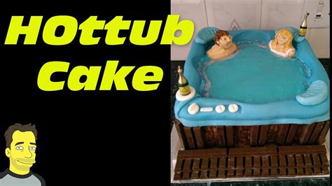 How To Make A Hottub Themed Cake Youtube