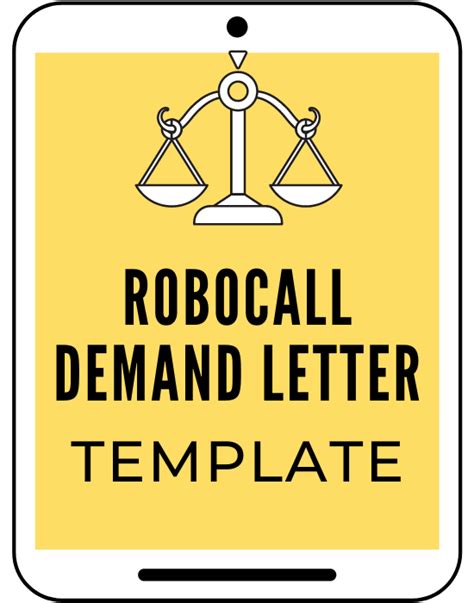 Robocall Demand Letter Template By A Lawyer