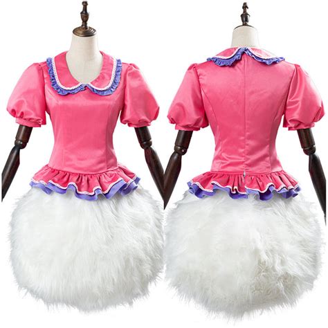 Daisy Duck Cosplay Costume Adult Women Outfit Halloween Carnival Costu