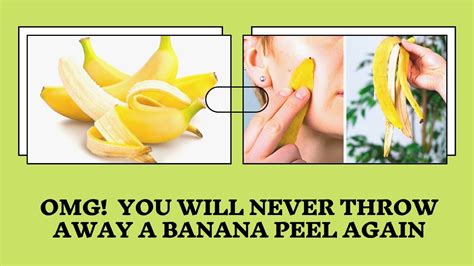 Omg You Will Never Throw Away A Banana Peel Again After You Watch This