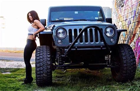Pin On Girls And Their Jeeps Subject Matter Too HOT Not To Have Their