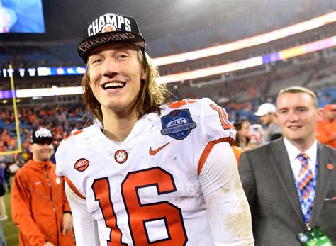 road to the college football playoff clemson s faith in trevor lawrence pays off