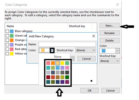 Outlook Category Colors Changed Microsoft Community