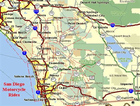 San Diego County Map Pdf Cities And Towns Map Images