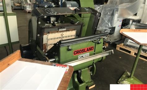 Used Die Cutters Finishing Machines Used Crosland Txc Hand Fed Platen
