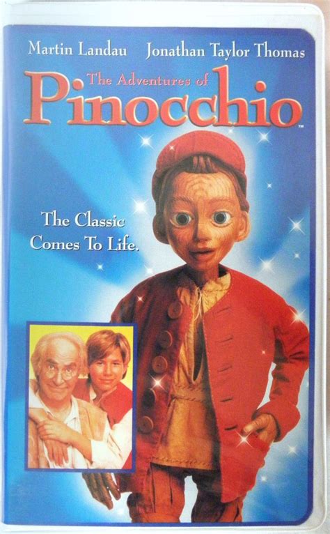 The Adventures Of Pinocchio Vhs 11596 Pinocchio Jonathan Taylor