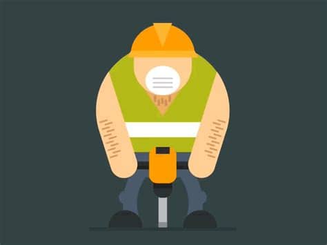 How to transform svg vector images into gif format? Jackhammer SVG Animation by Lance Snider on Dribbble
