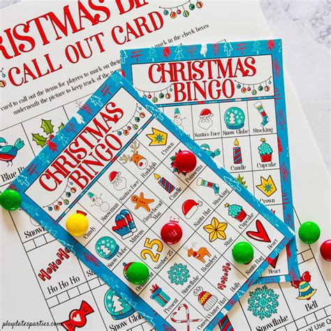 Printable Christmas Bingo Cards For Kids Christmas And The Holiday