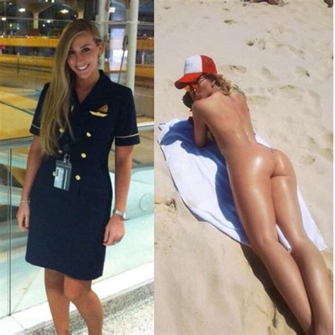 Flight Attendants Dressed And Undressed Flight Attendants Porno Photo