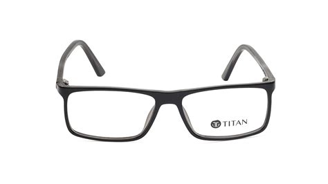 Black Rectangle Rimmed Eyeglasses Fastrack Ew1069mfp1v At Best Price