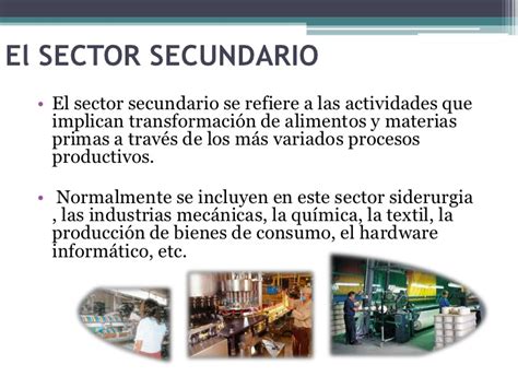 Clase RaÚl Sectores Productivos Primario Secundario Y Terciario